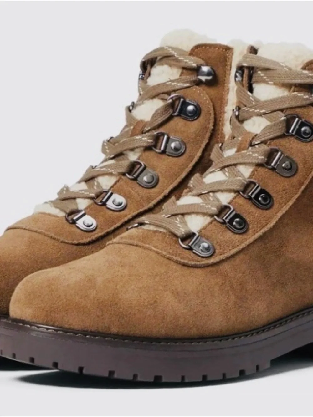 Women's Suede & Shearling Boot